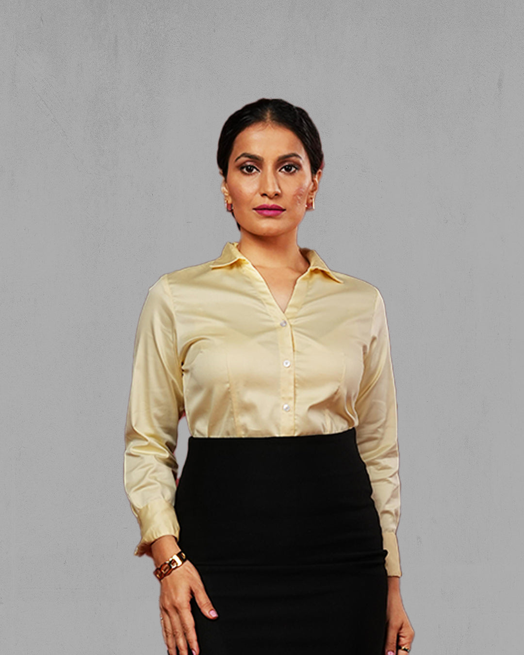 Tantra Signature Cotton Satin Lycra Shirt