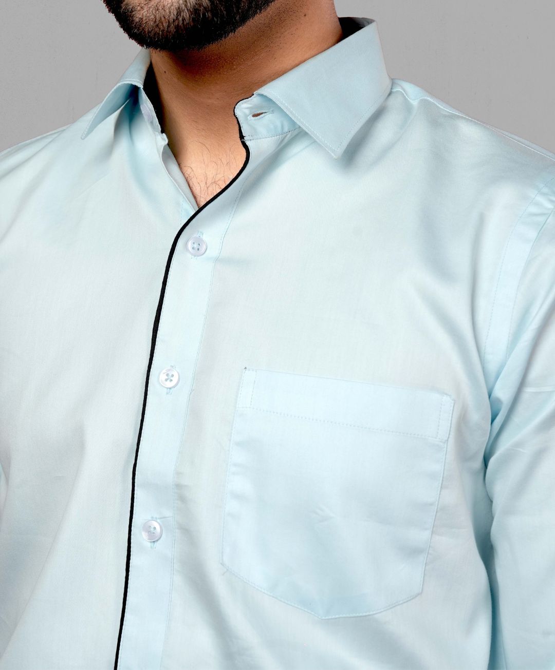 Indoline Satin Dull Shirt