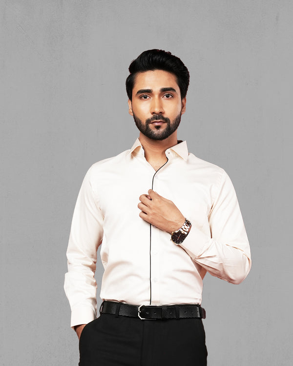 Indoline Satin Dull Shirt