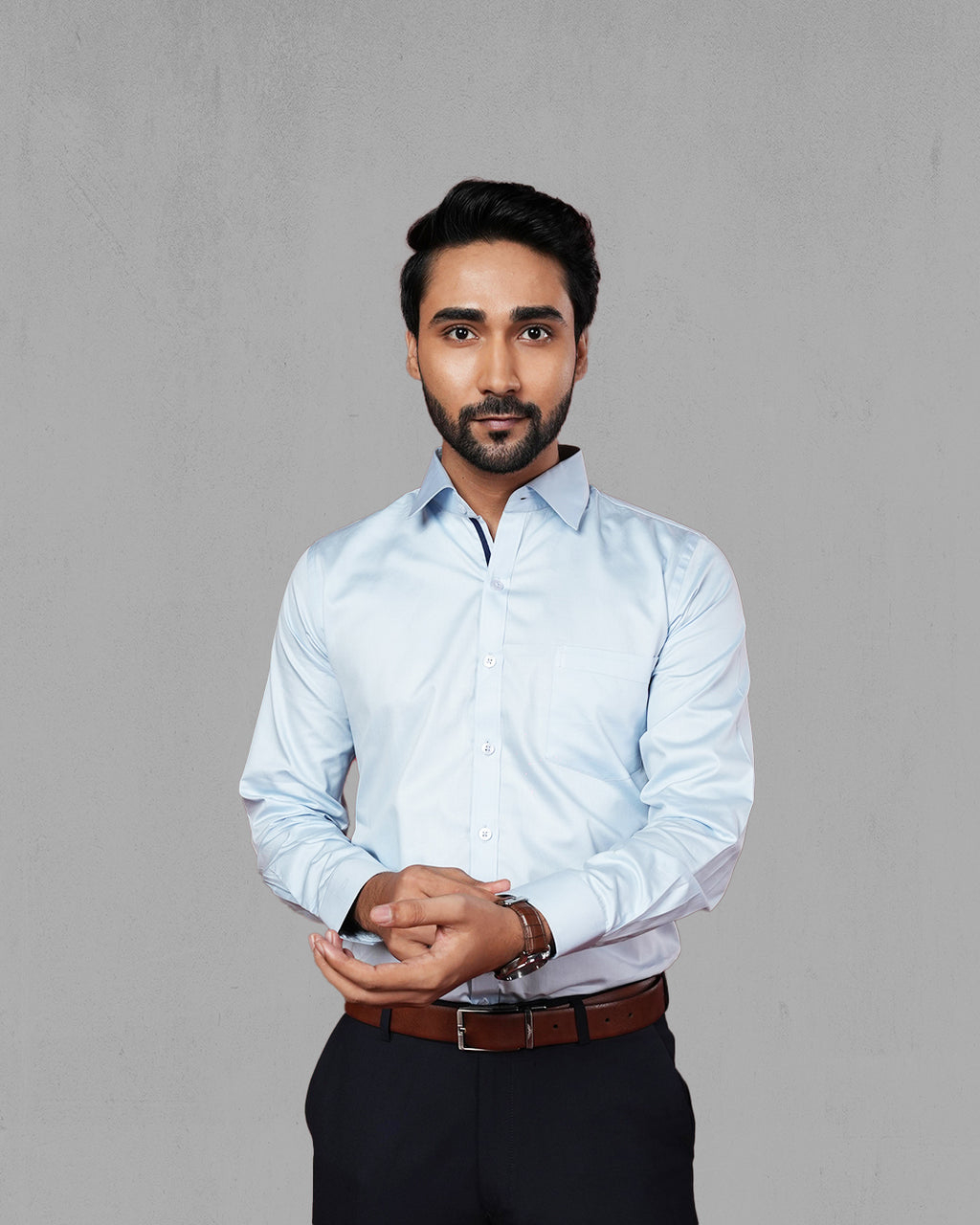 Avatar 100% Satin Cotton Shirt