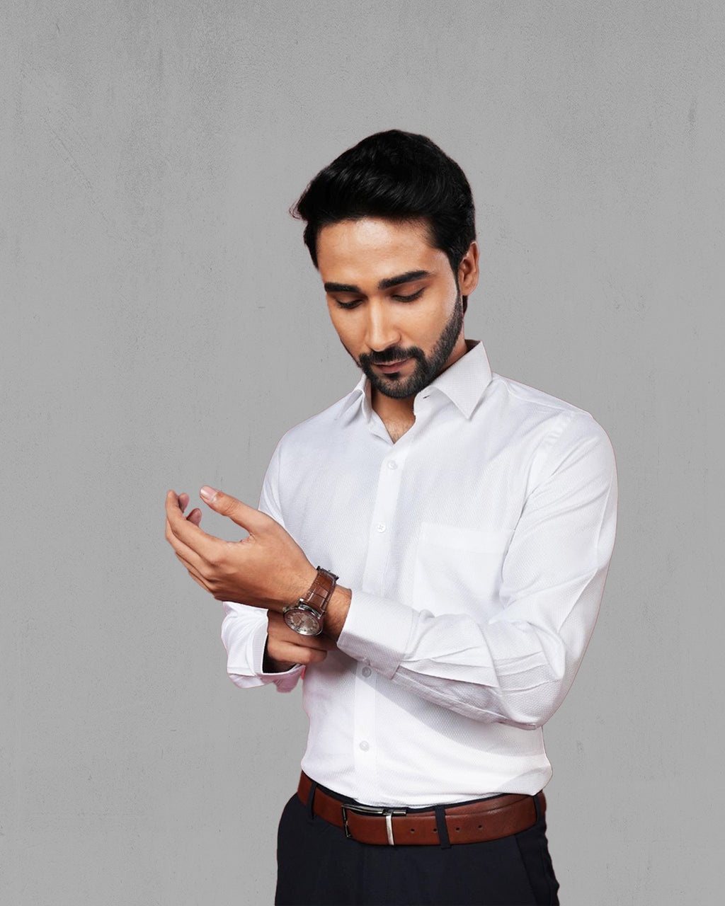 Oman Cotton Blend Shirt