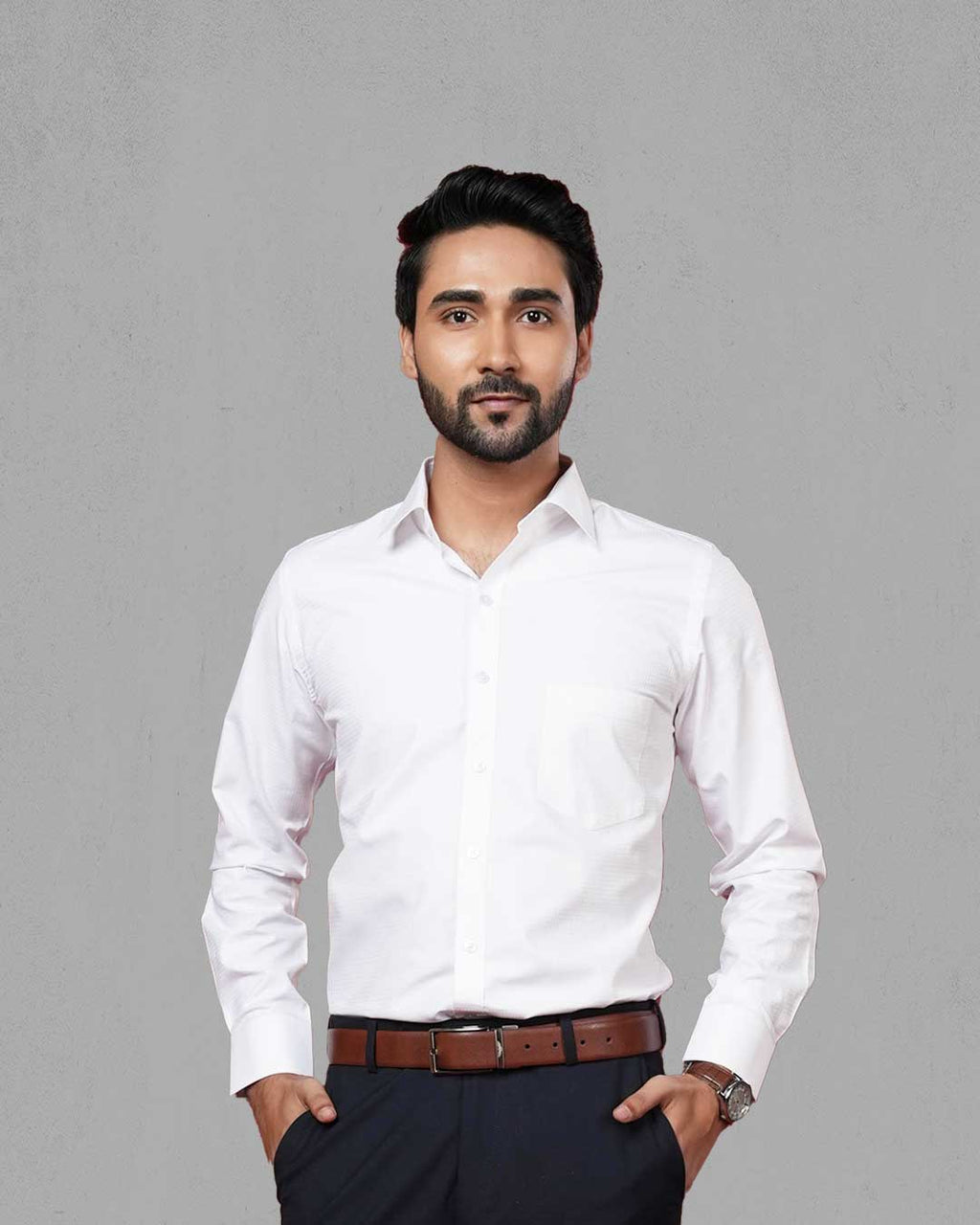 Oman Cotton Blend Shirt