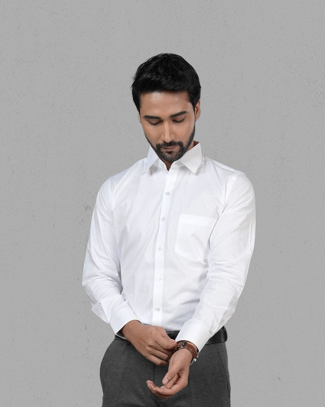 Luxury Cotton Satin Shirt