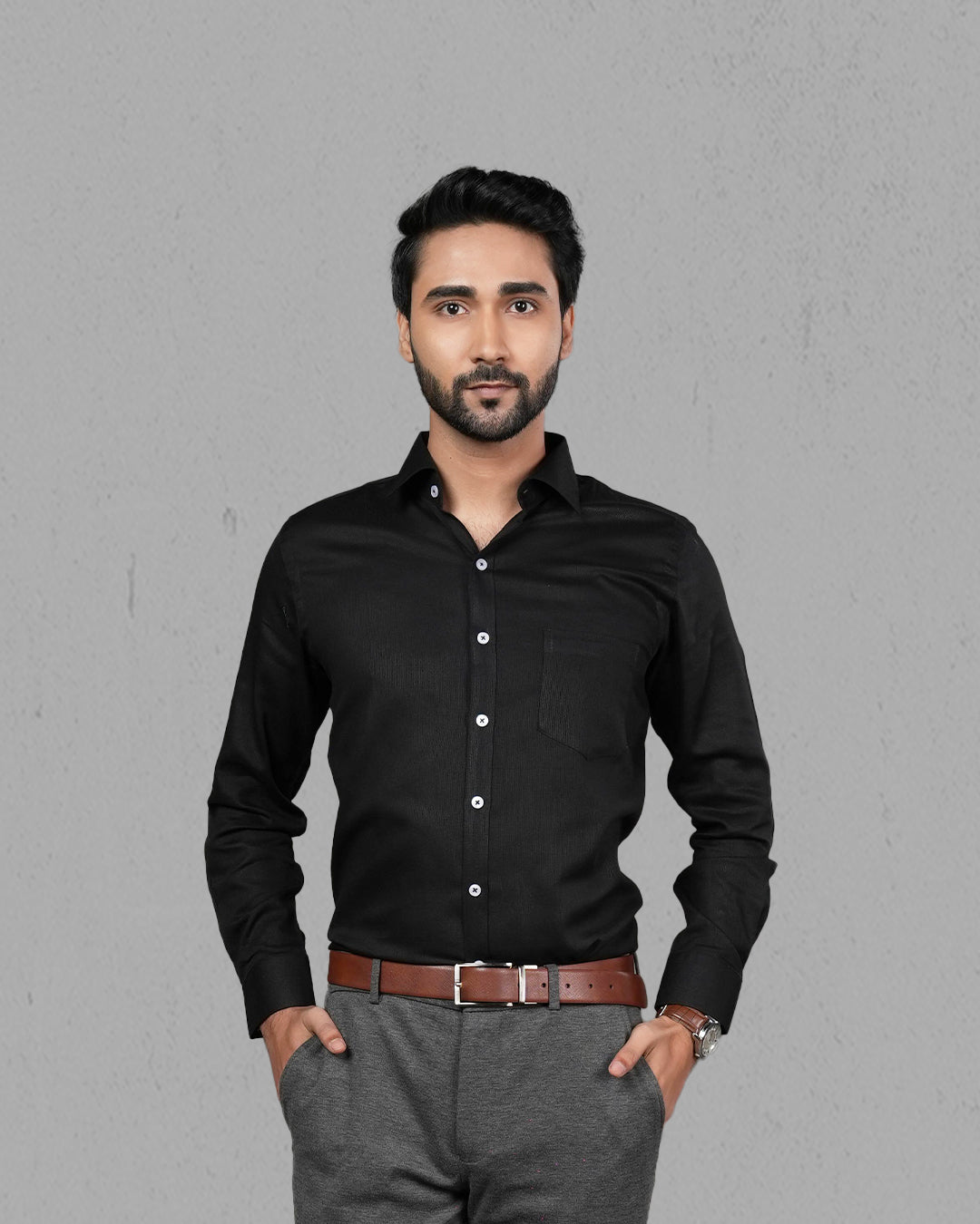 Network 100% Cotton Matte Finish Shirt