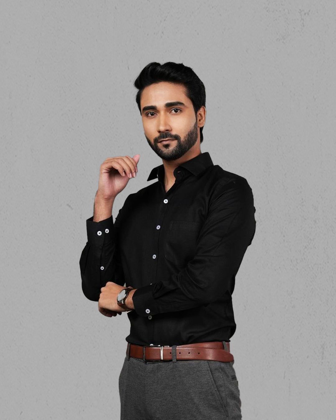 Network 100% Cotton Matte Finish Shirt